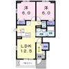 ドルチェヴィータ壱号館の間取り画像