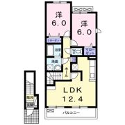カルムフラン Ⅰの間取り画像