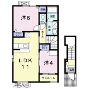 One Heart Bの間取り画像