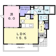 グレイス Ⅱの間取り画像