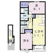 コート・ダジュール 川余郷の間取り画像