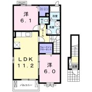 大和ステーションヒルズ深見B館の間取り画像