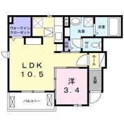 ギャラクシーⅠの間取り画像