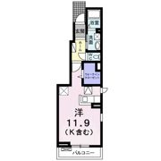 クラールwatanabeⅡの間取り画像
