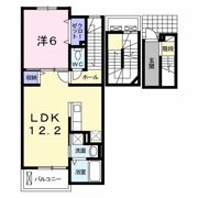 カーサ クラベールの間取り画像
