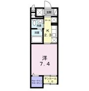 ベルオーブ Ⅲの間取り画像