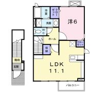 レジデンス ウェルシーの間取り画像