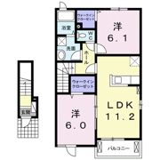 シェルトⅠの間取り画像