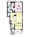 ラブリー・K Ⅲの間取り画像