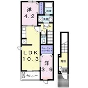 メゾンドシュシュ リヴィエ－ルの間取り画像