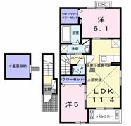 ブルー スカイⅢの間取り画像