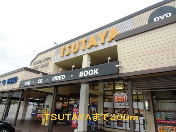 近くのTSUTAYAまで300m(徒歩4分)