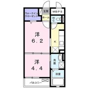 ラフレシール・ジュネスの間取り画像