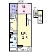 ラフレシール・ジュネスの間取り画像