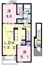 セレーノ チェーロⅡの間取り画像