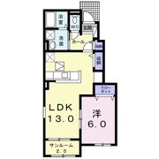 ローズハウス OZ Ⅲの間取り画像