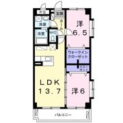 レジデンスIhaⅡの間取り画像