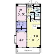 レジデンスIhaⅡの間取り画像