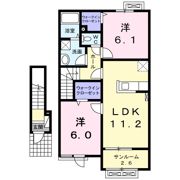 リバティーヒルズ Ⅰの間取り画像