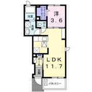 コルティーレ都府楼の間取り画像