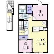 ハーモニーの間取り画像