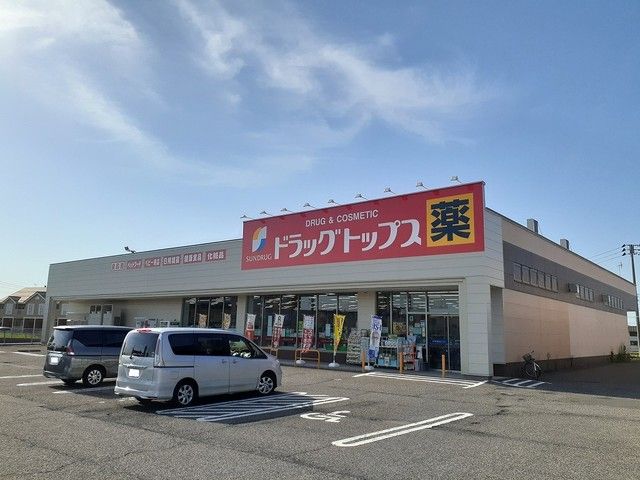 近くのドラッグトップスまで170m（徒歩3分）