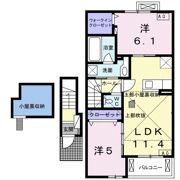 グラス ソレイユの間取り画像