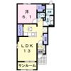 カーサ プラシードBの間取り画像