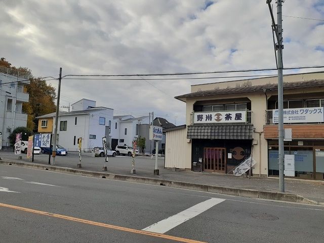 近くの野州茶屋(蕎麦屋)まで500m（徒歩7分）