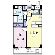 アンジェラ 天神橋の間取り画像