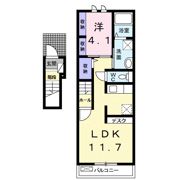 シャン・ロジュマンの間取り画像
