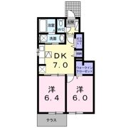 ブランシュ－ルCの間取り画像