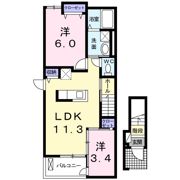 ノブレス アイの間取り画像