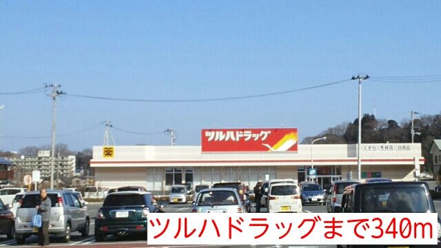 近くのツルハドラッグまで340m(徒歩5分)