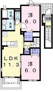 シューティングスターの間取り画像