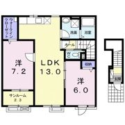 カーサ・ソフィーの間取り画像