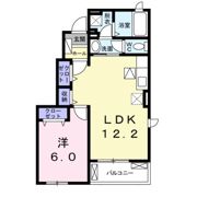 フローリッシュ 瀬田Bの間取り画像