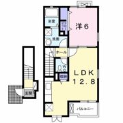 ドルフィン Aの間取り画像