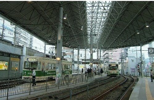 近くのJR西広島駅まで550m(徒歩7分)