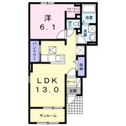 575HouseⅢの間取り画像