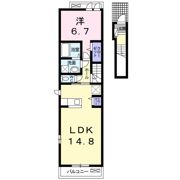 イルミナーレAの間取り画像