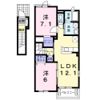 アウローラ Aの間取り画像