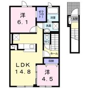 PACIFICO汐見Aの間取り画像