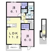 リバーサイドそれいゆⅠの間取り画像