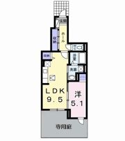 プレジールの間取り画像