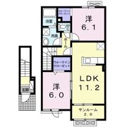 コンフォート・KⅢの間取り画像