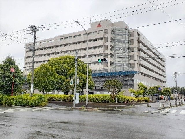 近くの成田赤十字病院まで1,200m(徒歩15分)