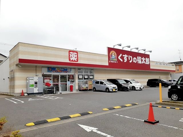 近くのくすりの福太郎まで450m（徒歩6分）