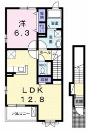 La Foresta Ⅲの間取り画像
