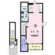フレミールヴァン Cの間取り画像